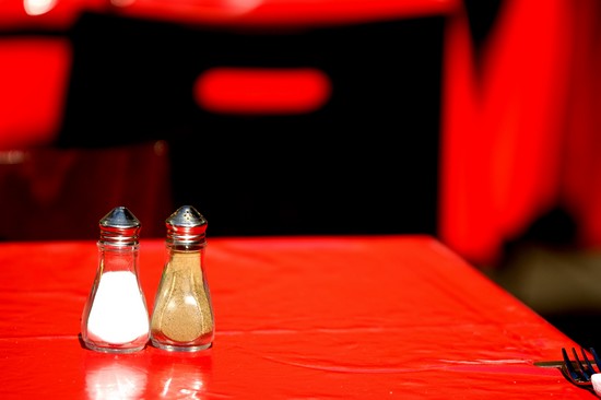 Salière et poivrière