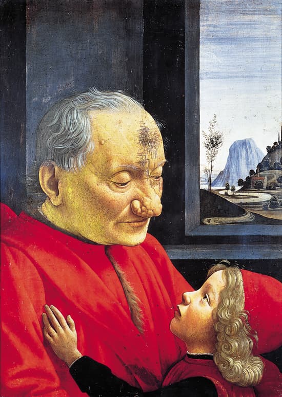 Domenico Ghirlandaio, Portrait d'un vieillard et de son petit-fils