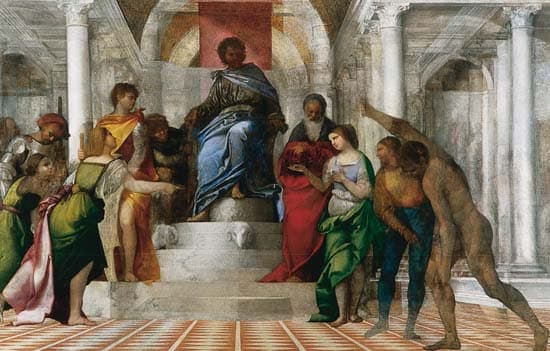 Sebastiano del Piombo, le Jugement de Salomon