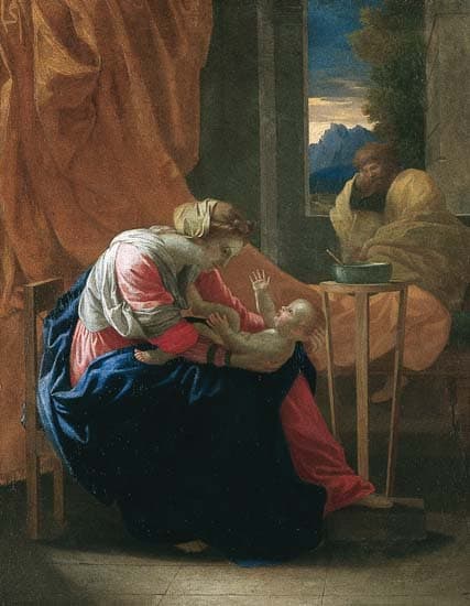 Nicolas Poussin, la Sainte Famille