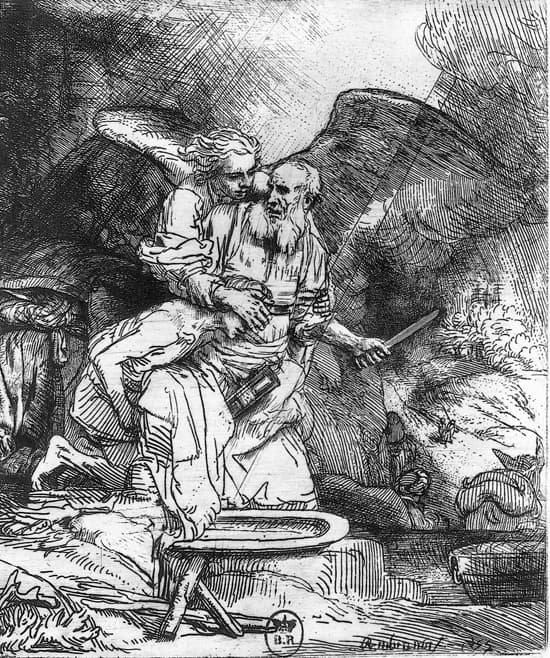 Rembrandt, le Sacrifice d'Abraham