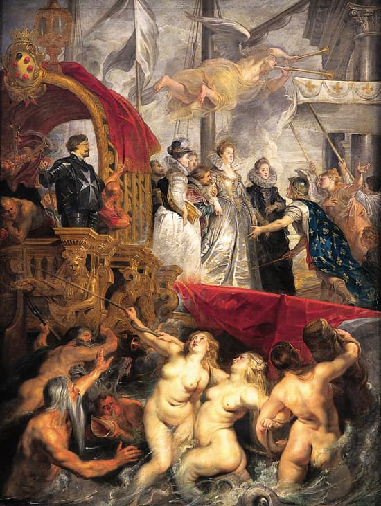 Rubens, l'Arrivée de Marie de Médicis