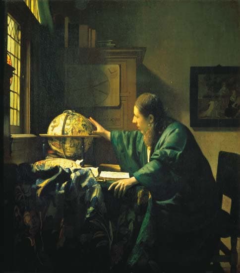Johannes Vermeer, <i>l'Astronome</i>