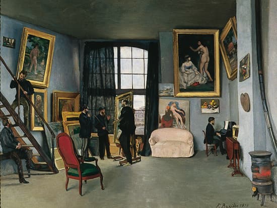 Frédéric Bazille, l'Atelier de la rue La Condamine