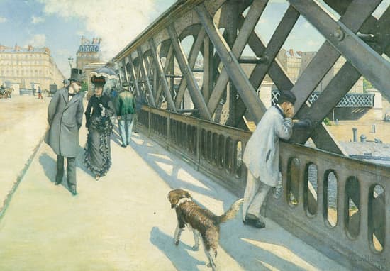 Gustave Caillebotte, le Pont de l'Europe