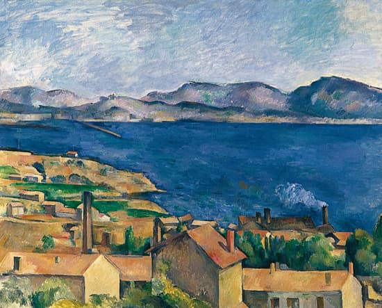 Paul Cézanne, <i>le Golfe de Marseille vu de l'Estaque</i>