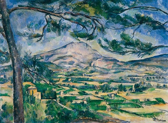 Paul Cézanne, <i>la Montagne Sainte-Victoire au grand pin</i>