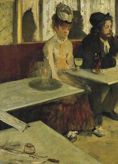 Edgar Degas, l'Absinthe