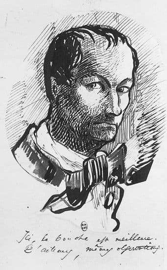 Charles Baudelaire, autoportrait