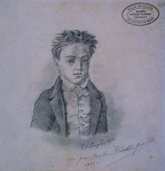 Gustave Flaubert jeune