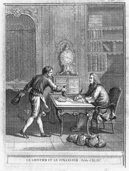 Jean de La Fontaine, <i>le Savetier et le Financier</i>