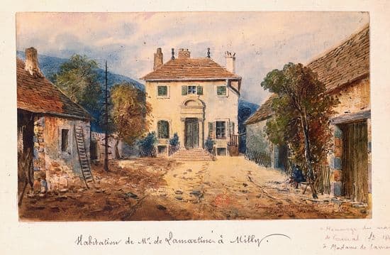 Maison d'Alphonse de Lamartine à Milly