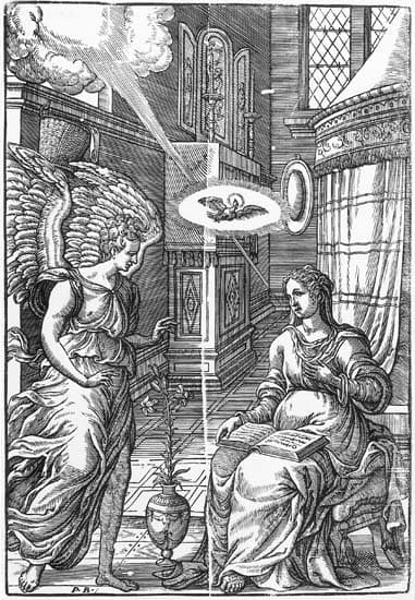 Christophe Plantin, <i>l'Annonciation</i>