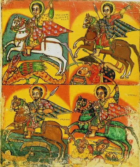 <i>Saint Fasiladas et saint Georges</i>