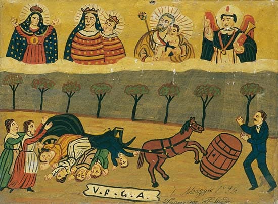 <i>Voiture renversée</i>