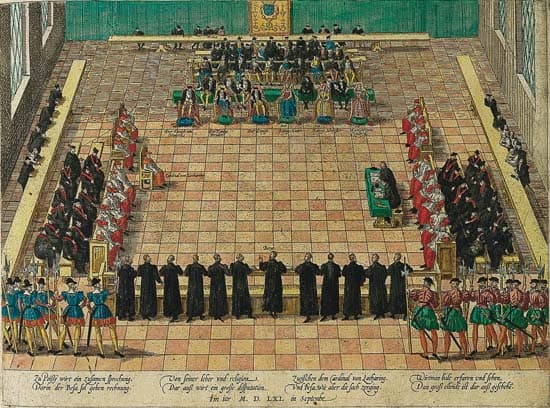 Théodore de Bèze au colloque de Poissy en septembre 1561