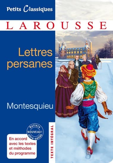 Montesquieu, Lettres persanes