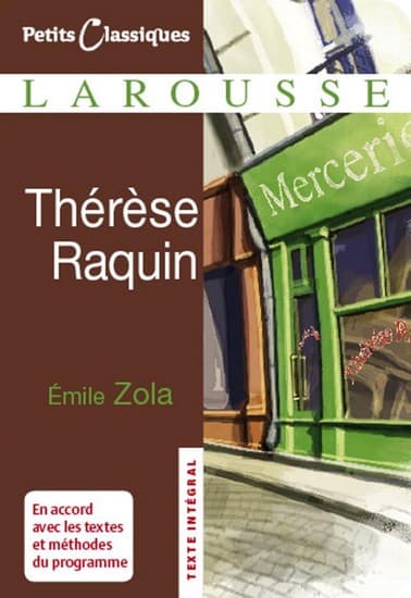 Émile Zola, <i>Thérèse Raquin</i>