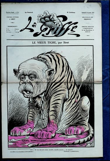 Couverture du journal La Griffe du 26 janvier 1917