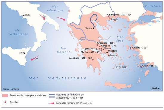 Encyclopédie Larousse En Ligne Grèce Histoire De La