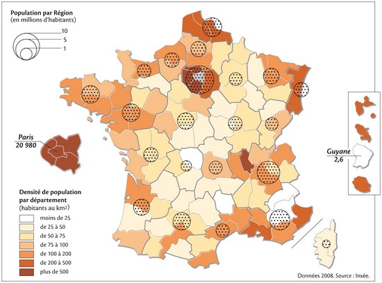 France : population - LAROUSSE