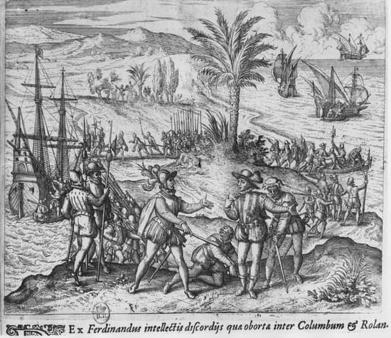 L'arrestation de Christophe Colomb