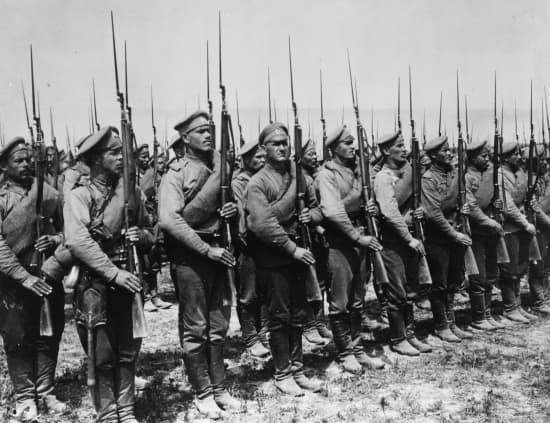 Infanterie russe en 1914