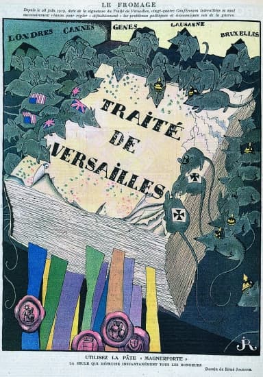 La dégradation du traité de Versailles