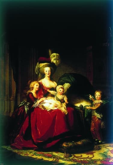 Marie-Antoinette et ses enfants