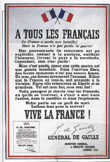 Affiche « À tous les Français »