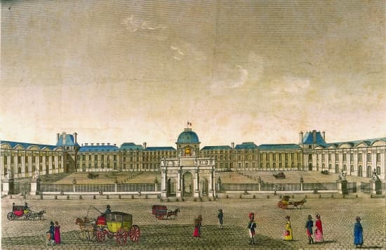 château des tuileries BORDEAUX1982 Le château des Tuileries 