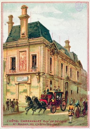 L'hôtel Carnavalet