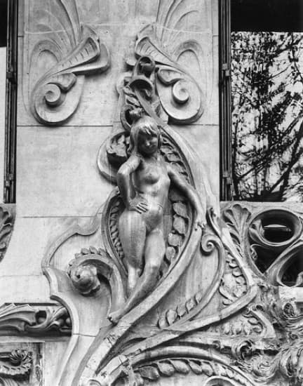Décoration de style Art nouveau, Paris