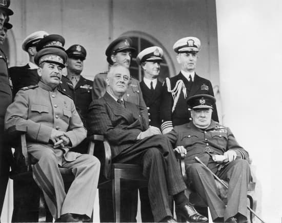 Conférence de Téhéran, 28 novembre 1<sup>er</sup>  décembre 1943
