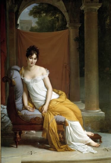 François Gérard, Portrait de Juliette Récamier