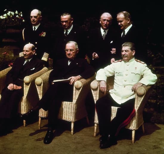 Conférence de Potsdam, juillet-août 1945