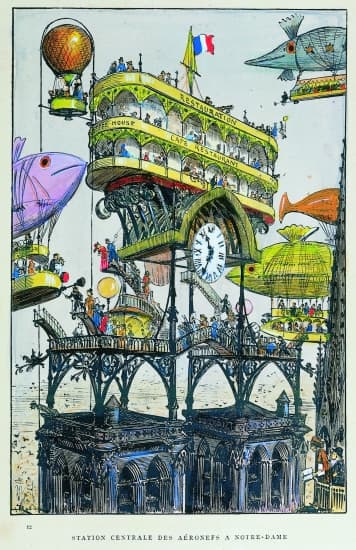 Station d'aéronefs à Notre-Dame