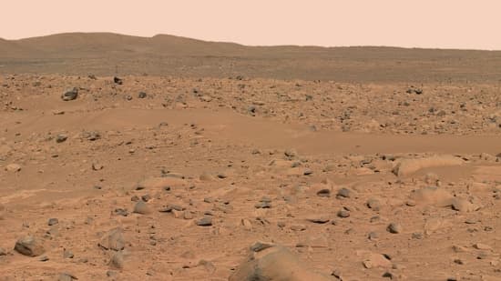 Panorama du sol de Mars