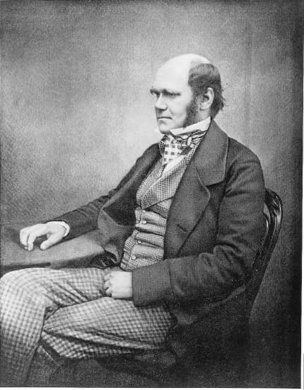 Charles Darwin en 1860.