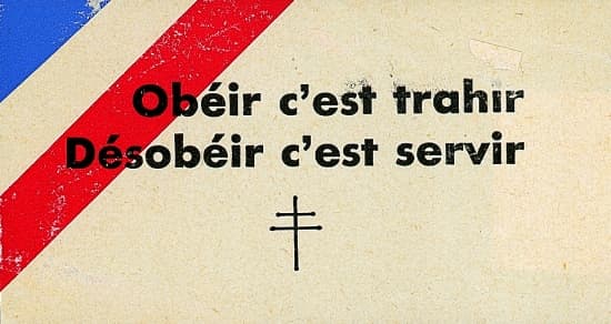 L’entrée des communistes dans la Résistance avant le 22 juin 1941 : la preuve par le sang 1314227-Ob%c3%a9ir_cest_trahir_D%c3%a9sob%c3%a9ir_cest_servir