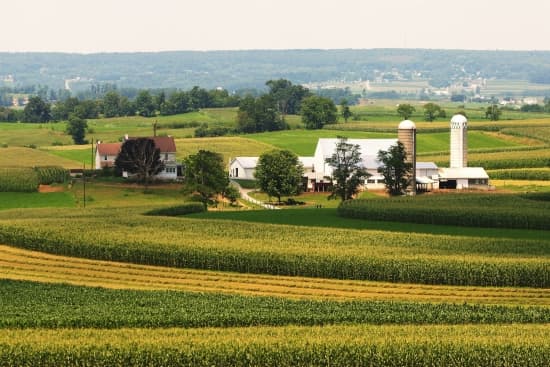 Pennsylvanie, paysage agricole