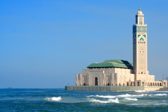 Casablanca, la mosquée Hasan II