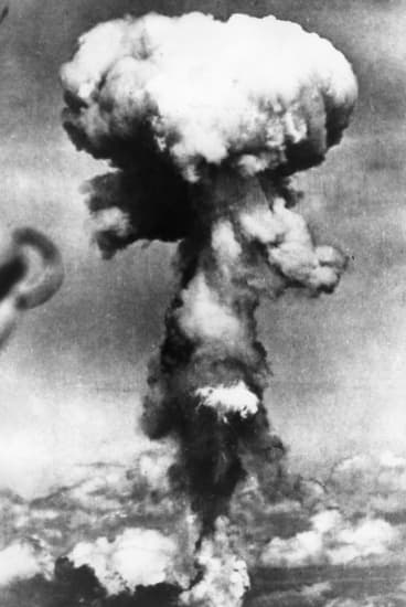 Explosion de la bombe A sur Hiroshima