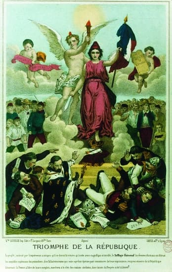 Le triomphe de la République, 1875