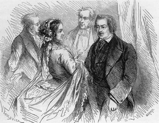 Balzac chez Mme la duchesse d'Abrantès
