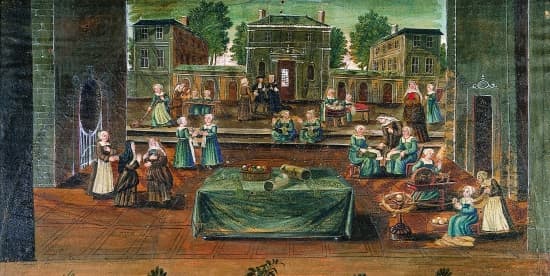 La maison de SaintCyr au XVII e siècle Média LAROUSSE