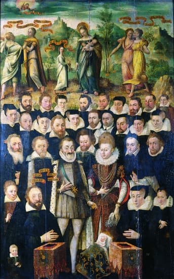 Henri IV, la reine et Sully