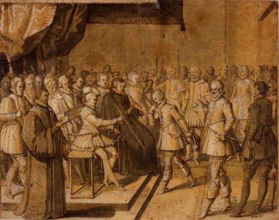 Catherine de Médicis à Dreux, en 1562
