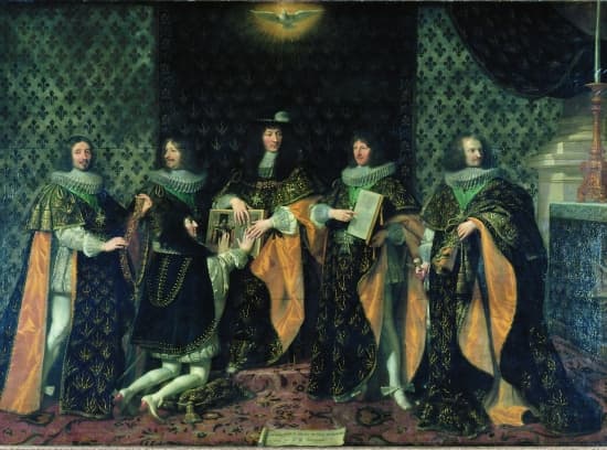 Louis XIV et son frère, le duc d'Anjou
