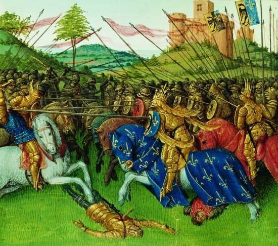 Charlemagne dans la bataille